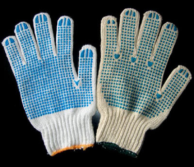 点胶棉纱手套-专业生产棉纱手套